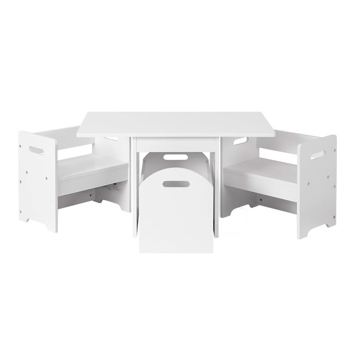 Kids Table and Chair Storage Box Activity Desk
