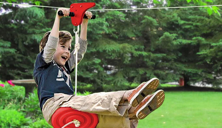 Woomera Flying Fox Kit with Monkey Swing - Lifespan Kids