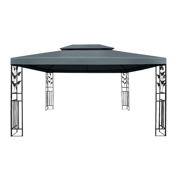 Instahut Gazebo 4x3m Canopy Grey