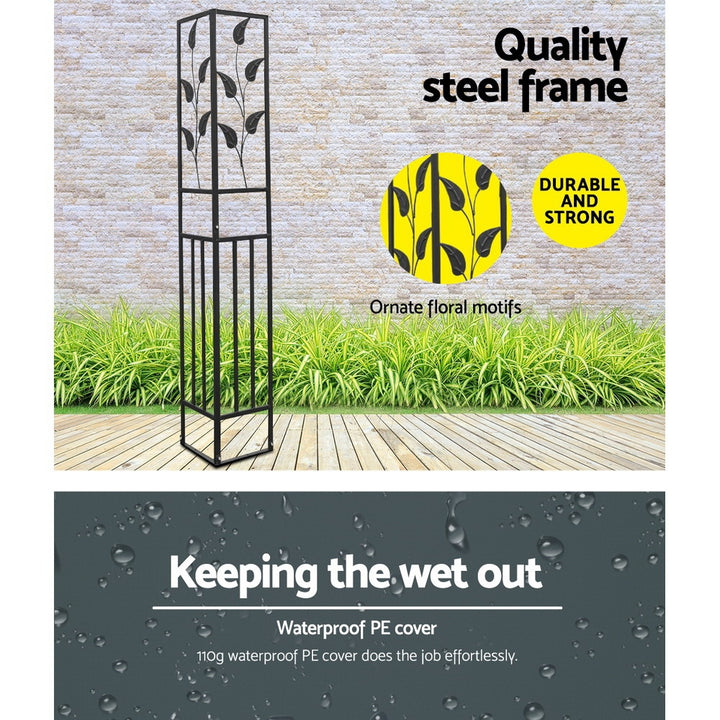 Instahut Gazebo 4x3m Canopy Grey