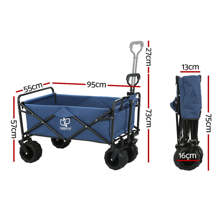 Gardeon Foldable Wagon Beach Garden Cart