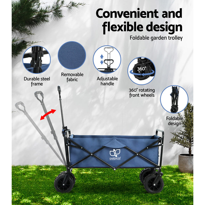 Gardeon Foldable Wagon Beach Garden Cart