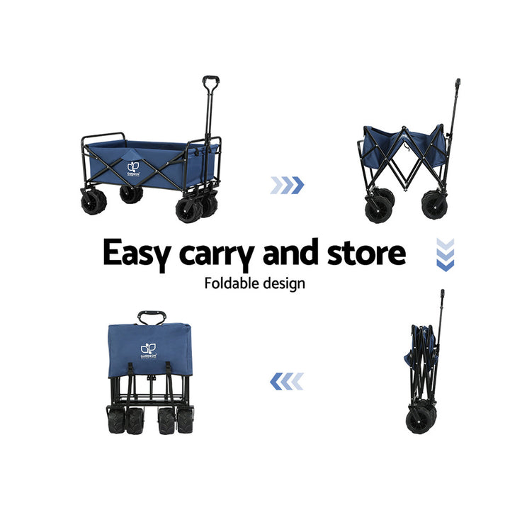 Gardeon Foldable Wagon Beach Garden Cart