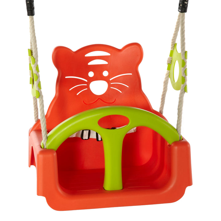 Plum Growing Wooden Swing Set - The  Best Backyard