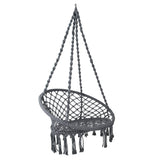 Gardeon Hammock Chair - Hanging Macrame / Cotton - Grey