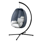 Outdoor Egg / Swing Chair - Grey