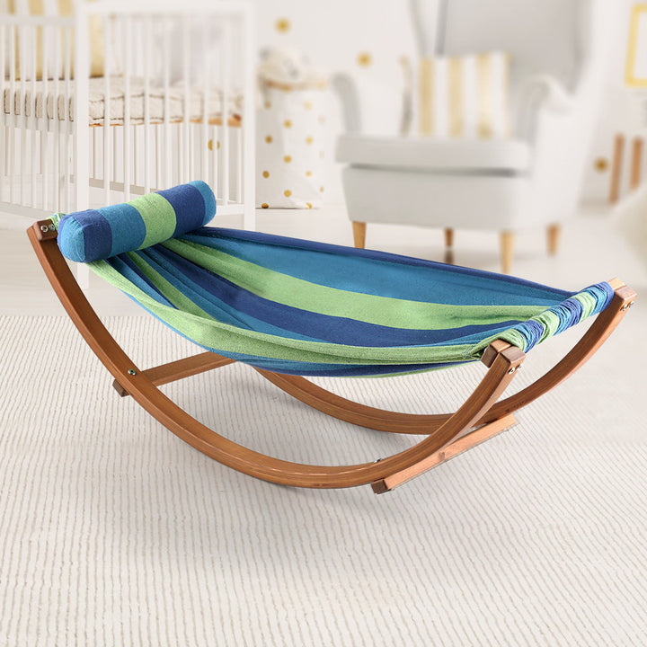 Kids Timber Hammock Bed Swing
