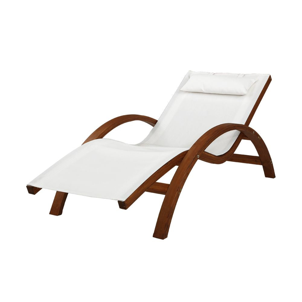 Contour Wooden Sun Lounge