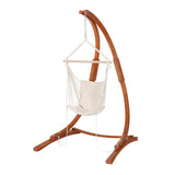 Gardeon Wooden Hammock Chair with Stand