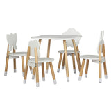 Keezi 5pc Kids Table & Chairs Set