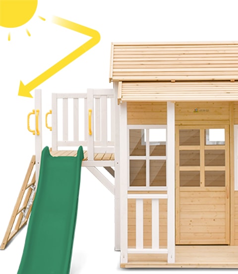 Finley Cubby House with 1.8m Slide - Lifespan Kids