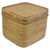 Mandalay Rattan Chest Square