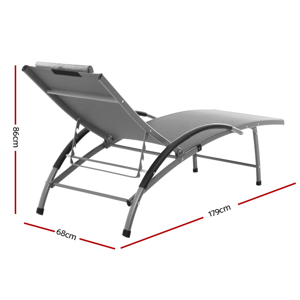 Portable Outdoor Sun Lounge Chair - The  Best Backyard