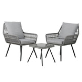 3-Piece Outdoor Bistro Settings - 2 Chairs & Side Table