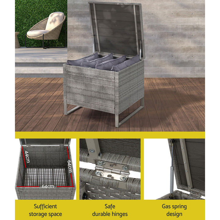 Outdoor Lounge Set Wicker Table Chairs