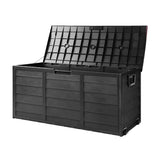 290L Outdoor Storage Box (Lockable) - Black