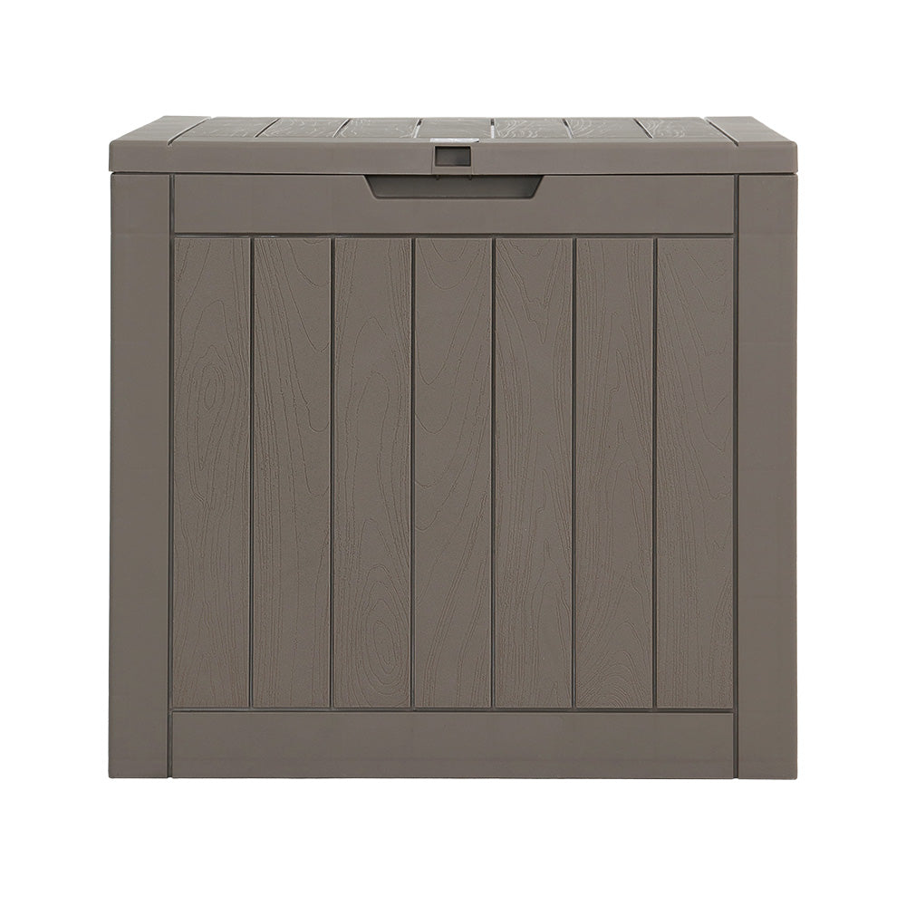 118L Outdoor Garden Storage Box Grey