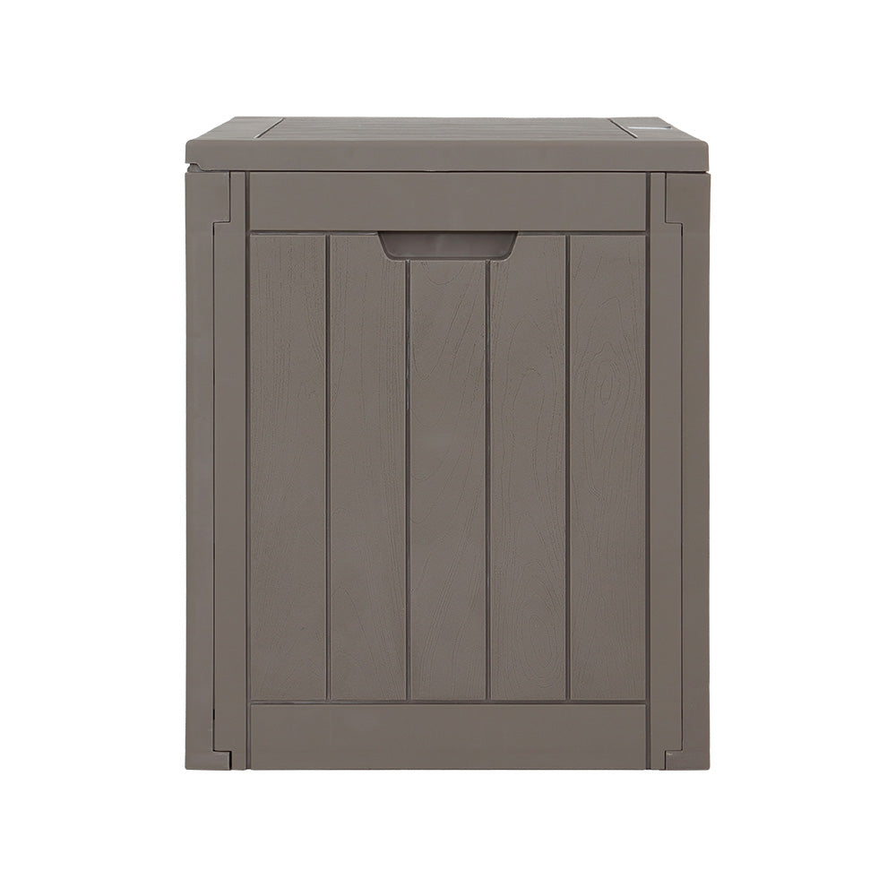 118L Outdoor Garden Storage Box Grey