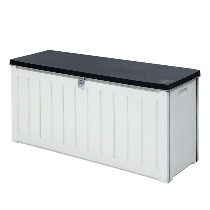 Outdoor Storage Box Bench Seat Lockable 240L - Free Shipping - The  Best Backyard
