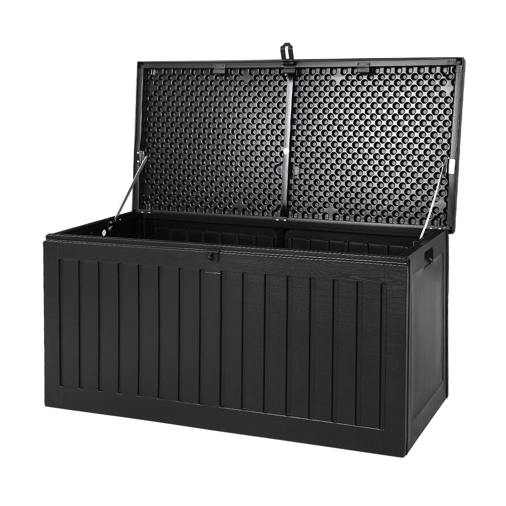 Black Outdoor Storage Box 270L