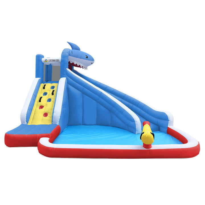 Sharky Slide & Splash Inflatable - Lifespan Kids
