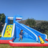Sharky Slide & Splash Inflatable - Lifespan Kids