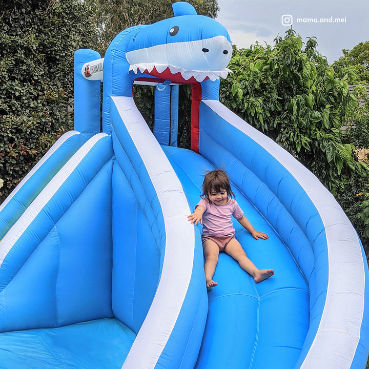 Sharky Slide & Splash Inflatable - Lifespan Kids