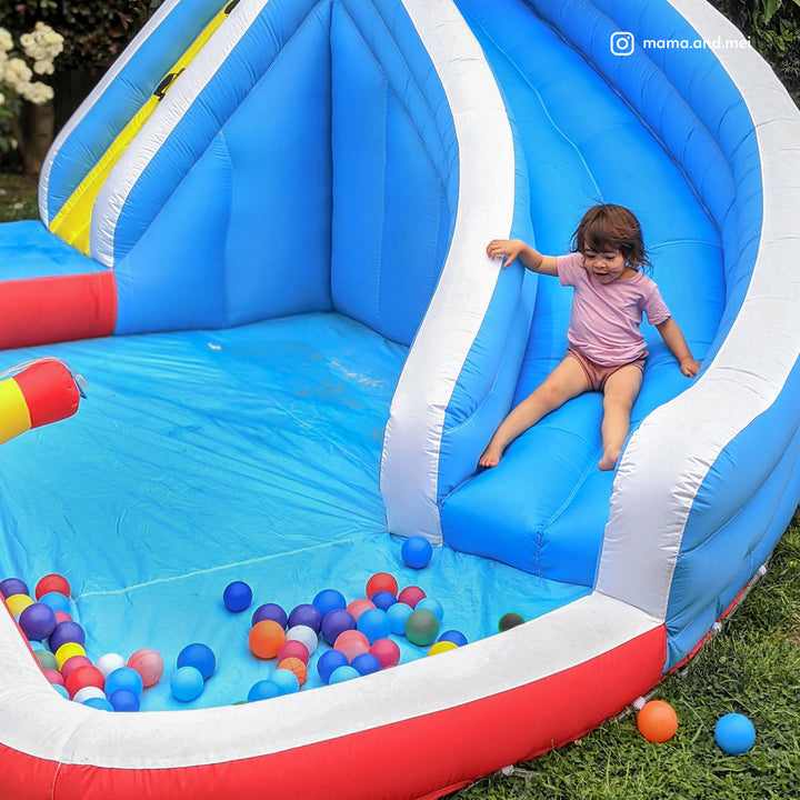 Sharky Slide & Splash Inflatable - Lifespan Kids