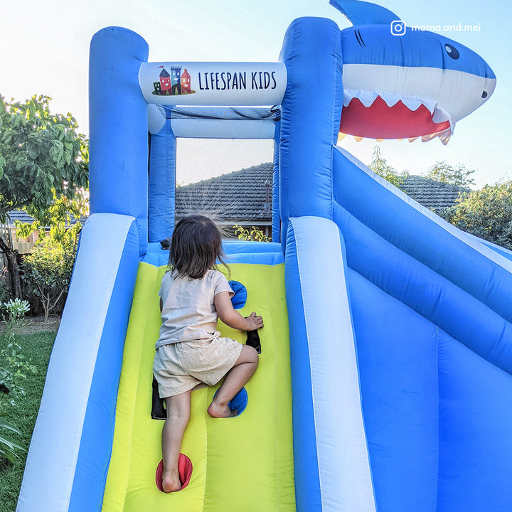 Sharky Slide & Splash Inflatable - Lifespan Kids