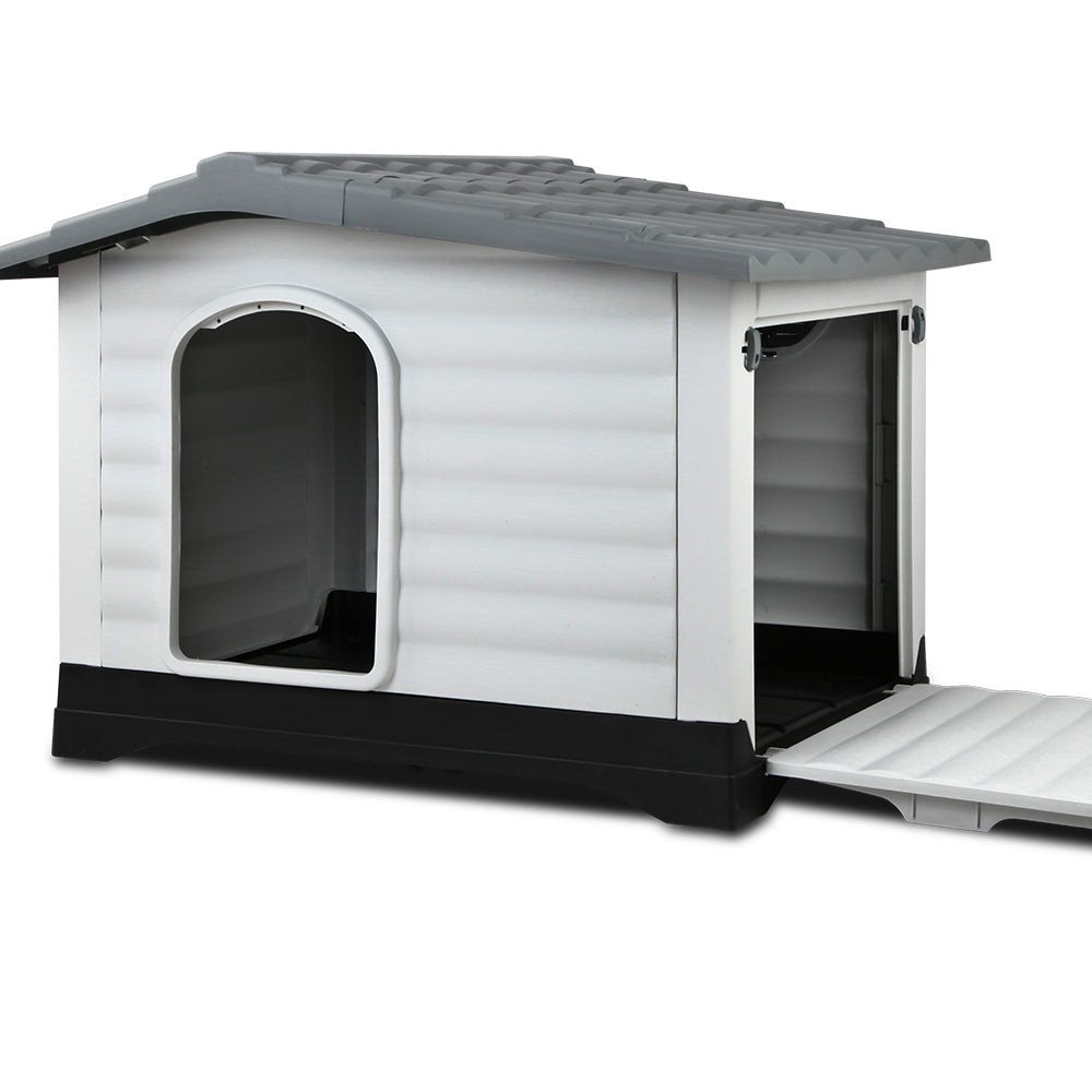 Extra Large Pet Kennel - Grey - The  Best Backyard