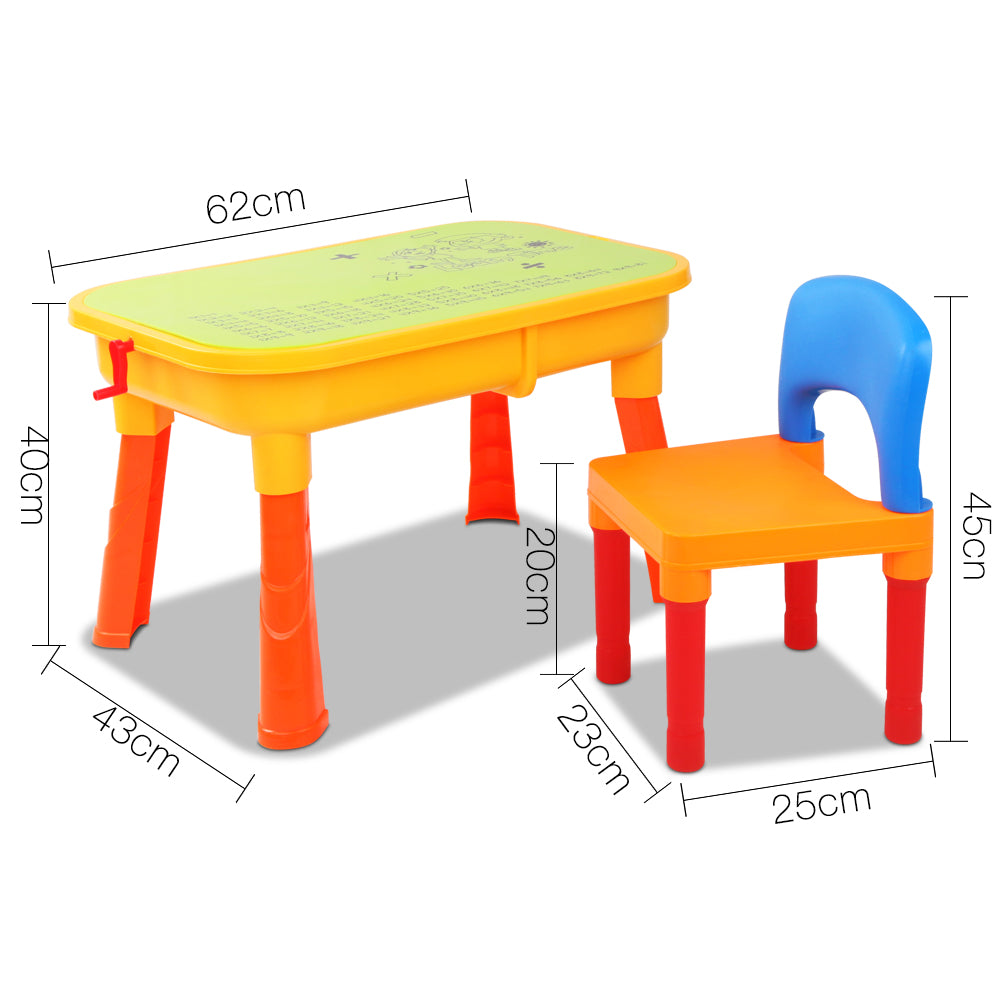 Sand and Splash Activity Table & Chair - The  Best Backyard