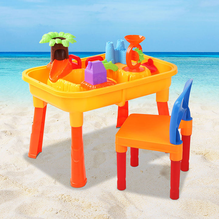 Sand and Splash Activity Table & Chair - The  Best Backyard