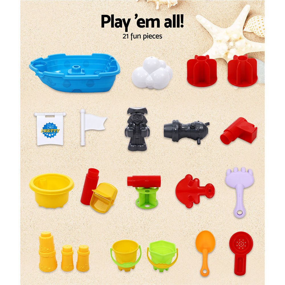 Pirate Ship Childrens Sandpit - The  Best Backyard