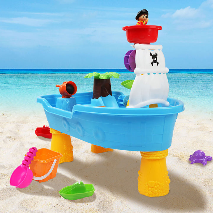 Keezi 20 Piece Kids Pirate Toy Set - Blue - The  Best Backyard