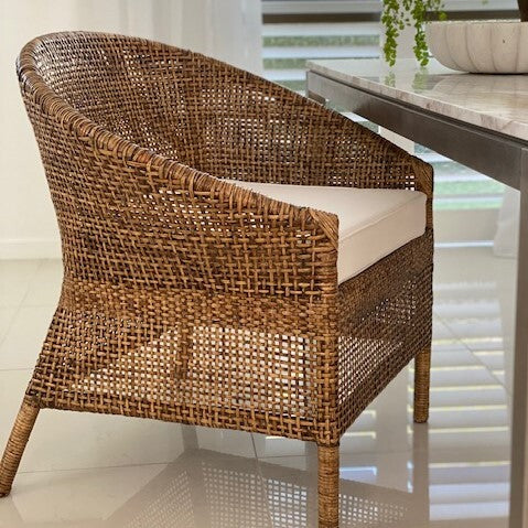 Plantation Armchair Rattan - The  Best Backyard