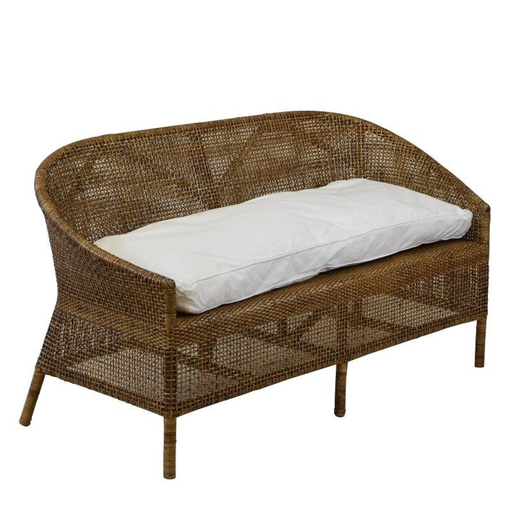 Plantation Sofa - Rattan - The  Best Backyard