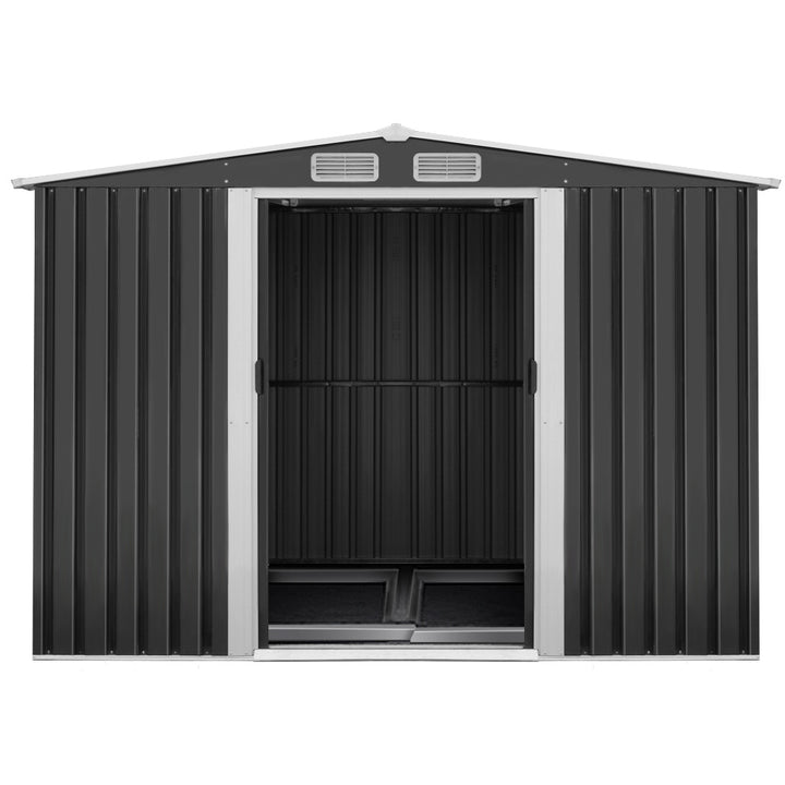 Giantz Garden / Storage Shed - 2.58 x 3.14 x 2.02M - Grey