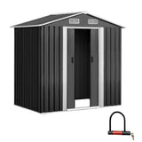 Giantz Garden Shed 1.96 x 1.32M - Grey