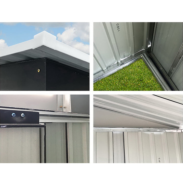 Giantz Garden Shed 1.96 x 1.32M - Grey