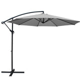Instahut 3m Outdoor Umbrella - Cantilever - Grey