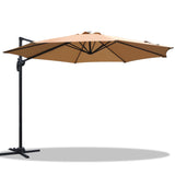 Instahut Roma Outdoor Umbrella - Beige 3m