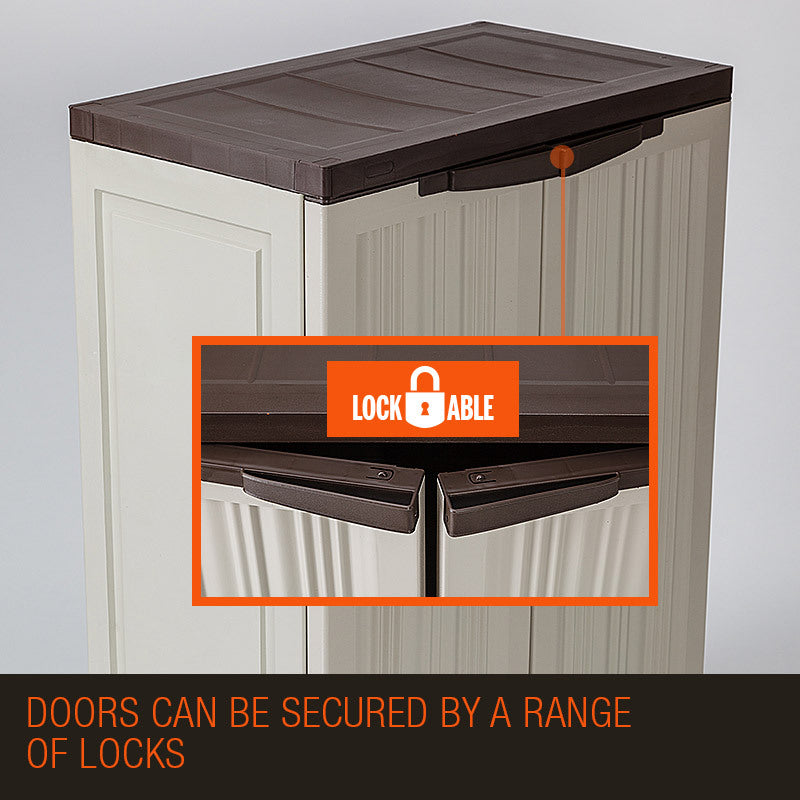 PLANTCRAFT Outdoor Storage Cabinet Lockable
