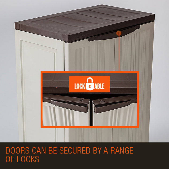 PLANTCRAFT Outdoor Storage Cabinet Lockable