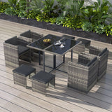 Horrocks 8 Seater Outdoor Dining Set –Grey