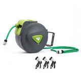 30m Dynamic Power Retractable Hose Rewind Reel - Wall Mounted
