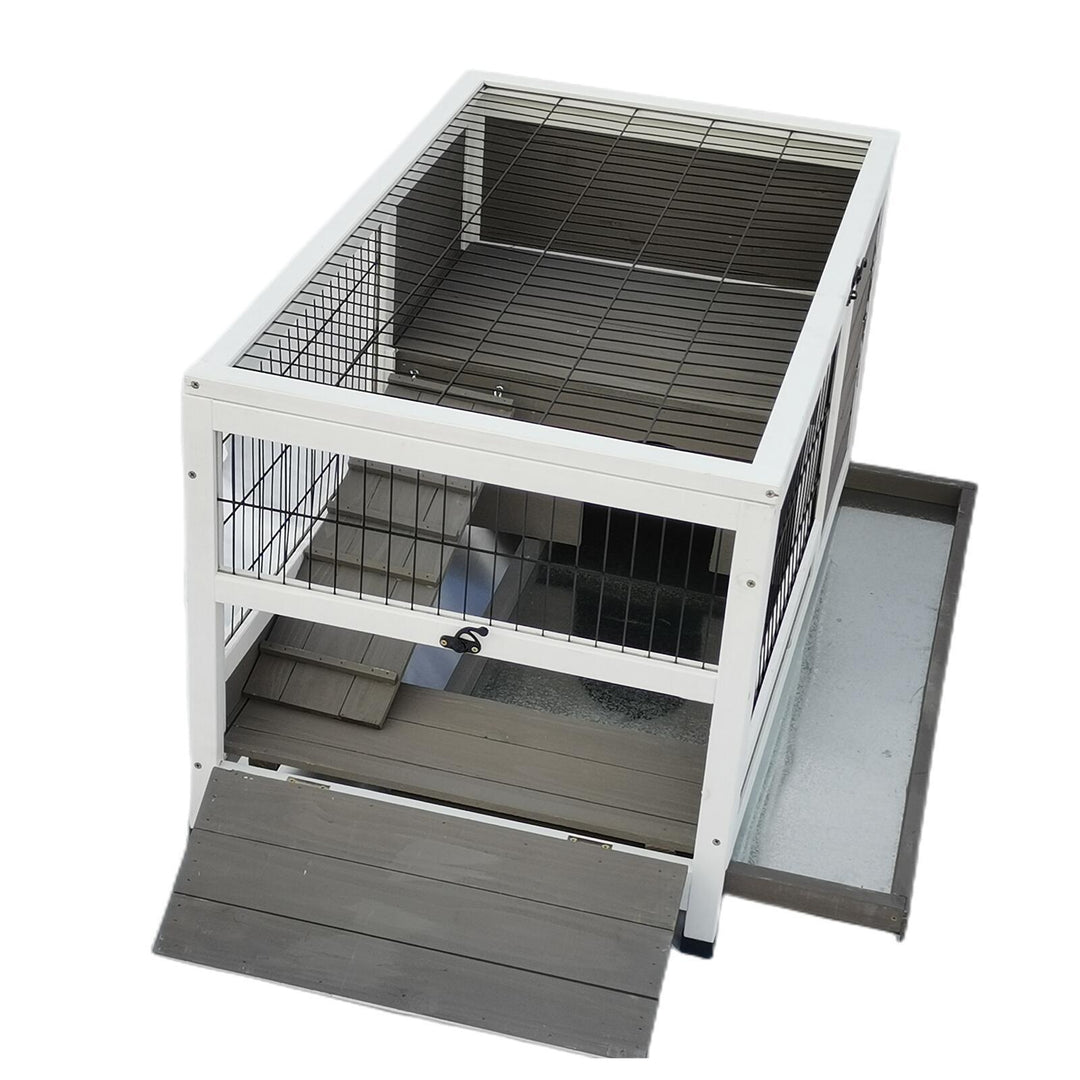 Rabbit Hutch Cage Guinea Pig Ferret Cage