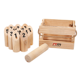 Number Toss Wooden Set with Case