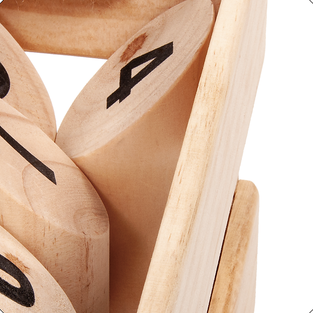 Number Toss Wooden Set with Case