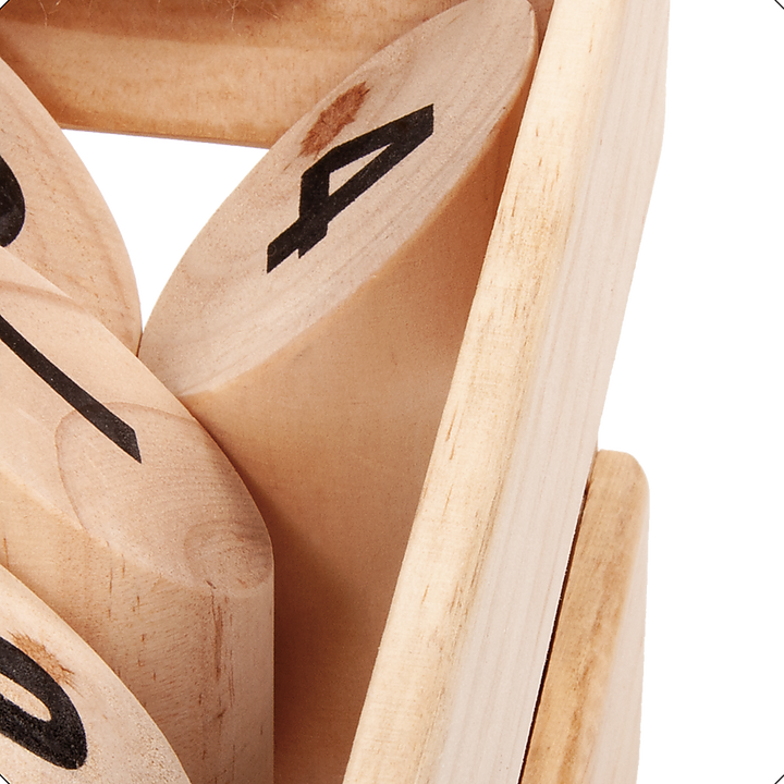 Number Toss Wooden Set with Case