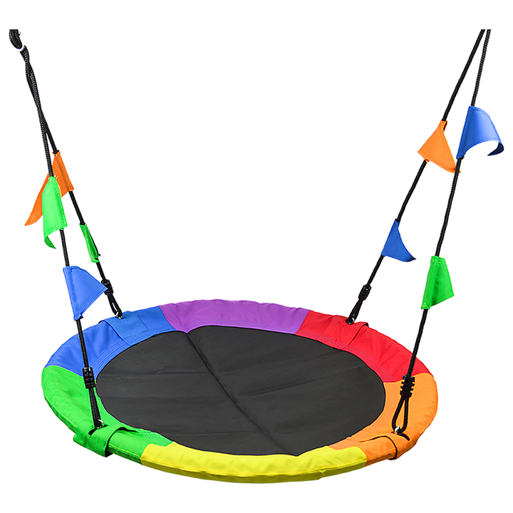 1m Round Mat Tree Swing - Multi-Color - Indoor/Outdoor